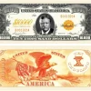 Egpull<1000 - $10,000.00 Ten Thousand Dollar Gold Certificate Novelty Bill Play Money - Miniature Marvels: Airplane Models & Painted Dice