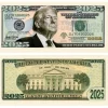 Egpull<100 - President Donald Trump 2025 Novelty Money Bills Party Fake Play MAGA Note - Miniature Marvels: Airplane Models & Painted Dice