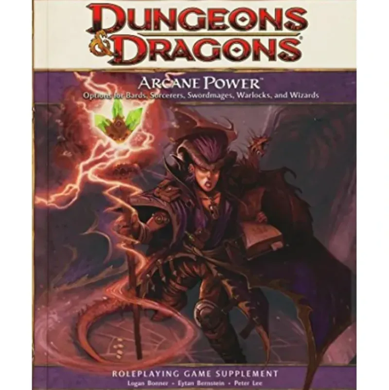 Shop All*4.0 Arcane Power: Options for Bards, Sorcerers, Swordmages, Warlocks, and Wizards - Miniature Marvels: Airplane Models & Painted Dice