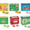 Egpull<6 Assorted Pickle-Bacon-Pizza-Hot Dog-Sour Cream-Fried Chicken - Candy Tin Sets - Miniature Marvels: Airplane Models & Painted Dice