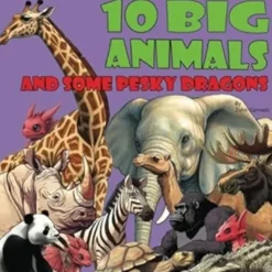 Shop All*10 Big Animals and Some Pesky Dragons - Miniature Marvels: Airplane Models & Painted Dice