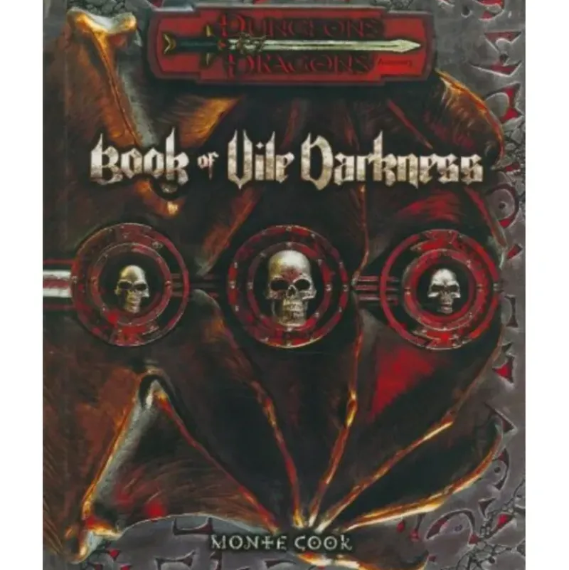 Shop All*3.0 Book Of Vile Darkness - Miniature Marvels: Airplane Models & Painted Dice
