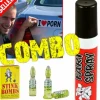 Egpull<1 Box of 3 Stink Bombs + 1 Fart Spray Can + 1 "I love Porn Magnet" Prank Car Magnet - Miniature Marvels: Airplane Models & Painted Dice