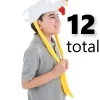 Egpull<12 Chicken Hats - Comical Costume Accessory - Fun Party Prop Joke Gag Cap Mask - Miniature Marvels: Airplane Models & Painted Dice