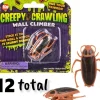 Egpull<12 COCKROACH CREEPY CRAWLER ROACH BUG TRICK WALL CLIMBER GaG Novelty Joke Prank - Miniature Marvels: Airplane Models & Painted Dice