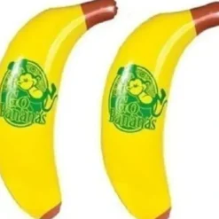 Egpull<1 Dozen 12 Huge 48 inch Inflatable Bananas Party Toy DJ Favor Decoration - Miniature Marvels: Airplane Models & Painted Dice
