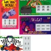 Egpull<100 Fake Lotto Tickets Prank Joke Lottery - Funny Novelty Gag ~ wholesale - Miniature Marvels: Airplane Models & Painted Dice