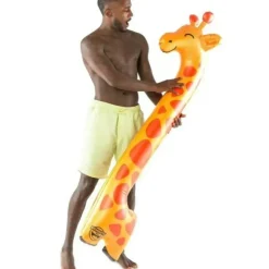 Egpull<5 FT GIANT GIRAFFE Inflatable Noodle Swimming Pool Float Raft Toy - BigMouth Inc - Miniature Marvels: Airplane Models & Painted Dice