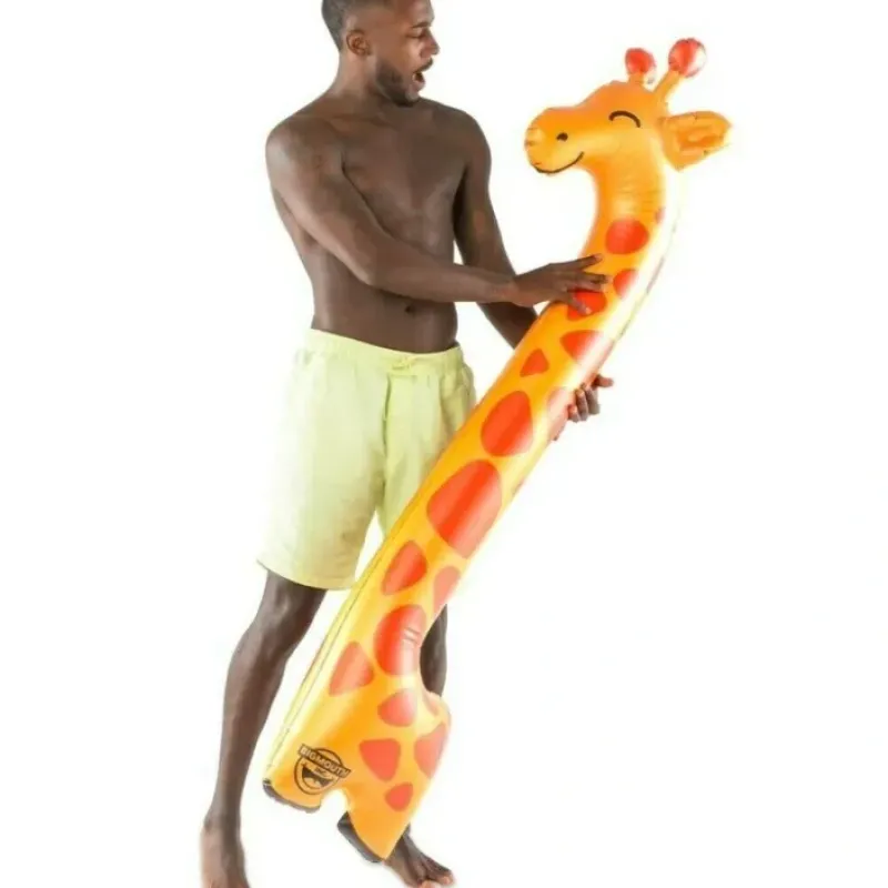 Egpull<5 FT GIANT GIRAFFE Inflatable Noodle Swimming Pool Float Raft Toy - BigMouth Inc - Miniature Marvels: Airplane Models & Painted Dice