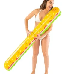Egpull<5 FT SUB SANDWICH Inflatable Noodle Swimming Pool Float Toy - BigMouth Inc - Miniature Marvels: Airplane Models & Painted Dice