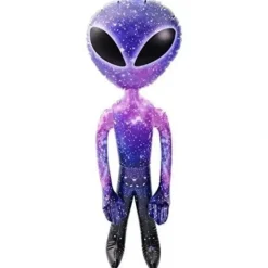 Egpull<63" Galaxy Space Alien Inflate - Inflatable 5 Foot Blow Up Prop UFO Child Play Toy - Miniature Marvels: Airplane Models & Painted Dice