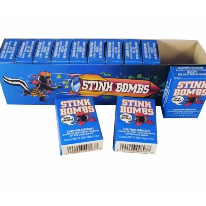 Egpull<36 Glass Stink Bombs - Stinky Smelly Odor Prank Joke Gag Gift - Miniature Marvels: Airplane Models & Painted Dice