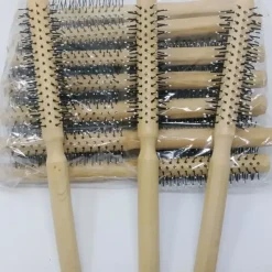 Egpull<12 hair brush Round Natural Wood Nylon Bristle 8 1/4" styling/Curling Brush - Miniature Marvels: Airplane Models & Painted Dice
