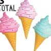 Egpull<3 Inflatable Ice Cream Cones ~ 36" Inches ~ Birthday Party Wonka CandyLand Set - Miniature Marvels: Airplane Models & Painted Dice