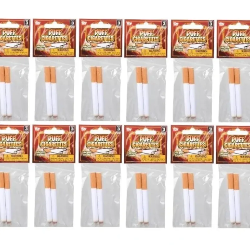Egpull<24 JOKE PUFF CIGARETTE - Fake Smoke Magic Trick Gag Prop Costume Accessory Toy - Miniature Marvels: Airplane Models & Painted Dice