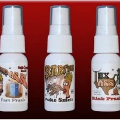 Egpull<1 Liquid Ass Spray - 1 Tex-Ass - 1 Barfume - prank combo set - Miniature Marvels: Airplane Models & Painted Dice