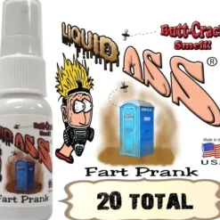Egpull<20 LIQUID ASS "Spray Top" Stink Bomb Fart Crap Nasty ass odor gag - wholesale - Miniature Marvels: Airplane Models & Painted Dice