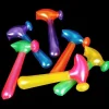 Egpull<12 Neon Hammer Tool Inflatables ~ Blow Up Pool Party Fun Kids Toy Game Favors - Miniature Marvels: Airplane Models & Painted Dice