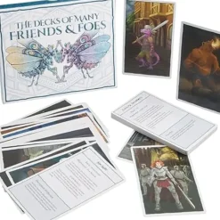 Shop All*2 Pack: The Deck of Many Friends & The Deck of Many Foes - Miniature Marvels: Airplane Models & Painted Dice