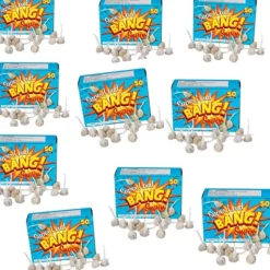 Egpull<500 Party Bang Snaps Snap Pop Pop Snapper Throwing Poppers Trick Noise Maker - Miniature Marvels: Airplane Models & Painted Dice