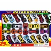 Egpull<25 Piece 2.75" Die-Cast Metal Racing Car Toy Set (Varity Color Size Style) - Miniature Marvels: Airplane Models & Painted Dice