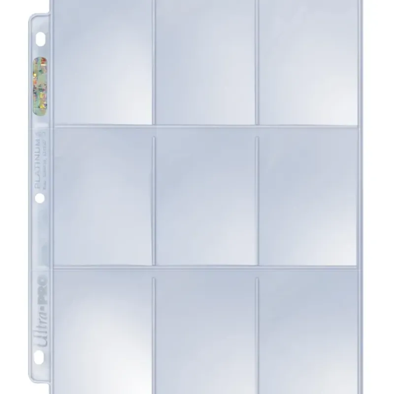Shop All*9 Pocket Card Pages (100) - Miniature Marvels: Airplane Models & Painted Dice