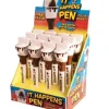 Egpull<12 POOP HAPPENS PENS Toilet Seat Pop Up Crap Emoji Office Gift Prank Poo GaG Toy - Miniature Marvels: Airplane Models & Painted Dice