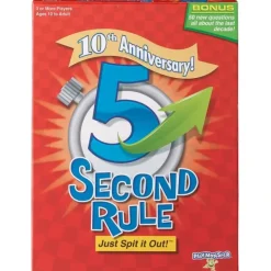 Board Game<5 Second Rule: Anniversary Edition PAT 7453 - Miniature Marvels: Airplane Models & Painted Dice