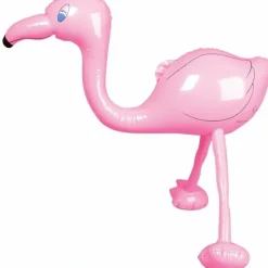 Egpull<10 Total - 27" Pink Flamingo Inflatable Party Blow Ups ~ Tropical Luau Bird Toys - Miniature Marvels: Airplane Models & Painted Dice