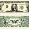 Egpull<1000 TOTAL - Patriot Million Dollar Novelty Money Bills Party Fake Casino Play - Miniature Marvels: Airplane Models & Painted Dice