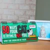 Egpull<50 Ways Your CAT is Trying to KILL YOU! Funny Desk Spiral Flip Book Signs - Miniature Marvels: Airplane Models & Painted Dice