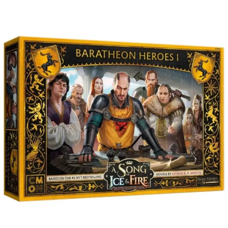 Shop All*A Song of Ice and Fire - Baratheon: Heroes 1 - Miniature Marvels: Airplane Models & Painted Dice