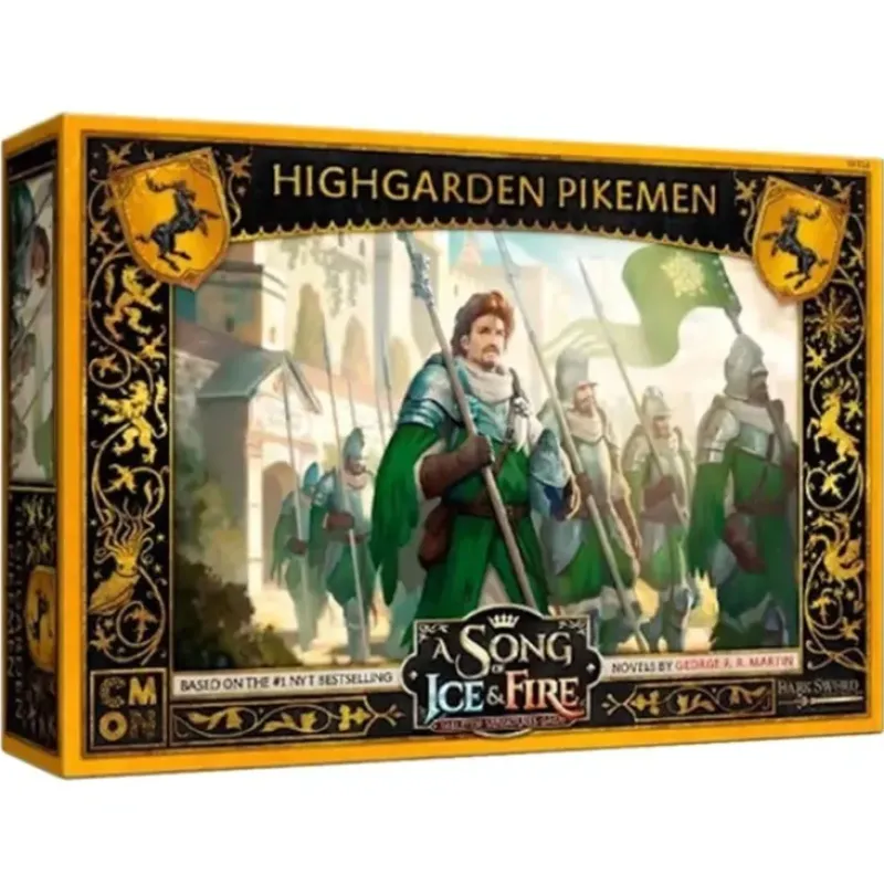 Shop All*A Song of Ice and Fire - Baratheon: Highgarden Pikemen - Miniature Marvels: Airplane Models & Painted Dice