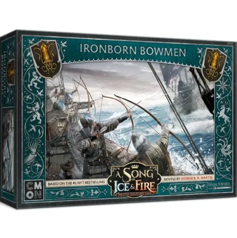 Shop All*A Song of Ice and Fire - Greyjoy: Ironborn Bowmen - Miniature Marvels: Airplane Models & Painted Dice