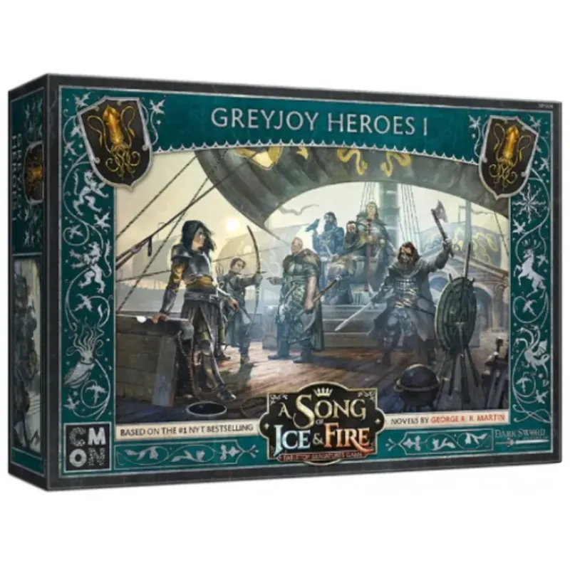 Shop All*A Song of Ice and Fire - Greyjoy: Heroes 1 - Miniature Marvels: Airplane Models & Painted Dice