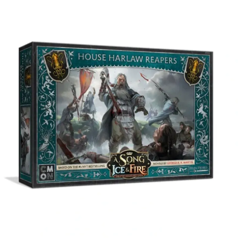 Shop All*A Song of Ice and Fire - Greyjoy: House Harlaw Reapers - Miniature Marvels: Airplane Models & Painted Dice