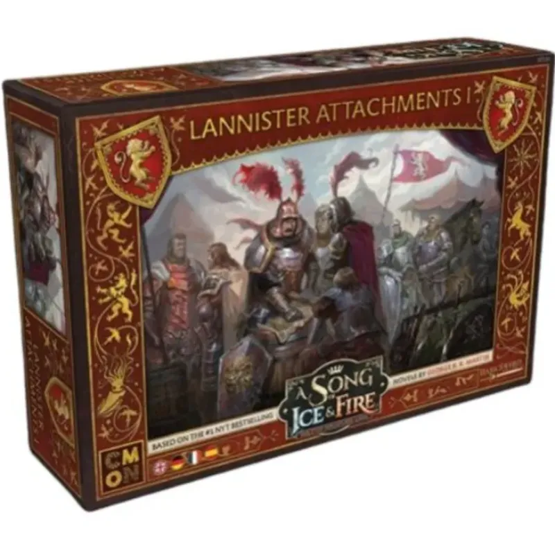 Shop All*A Song of Ice and Fire - Lannister: Attachments 1 - Miniature Marvels: Airplane Models & Painted Dice