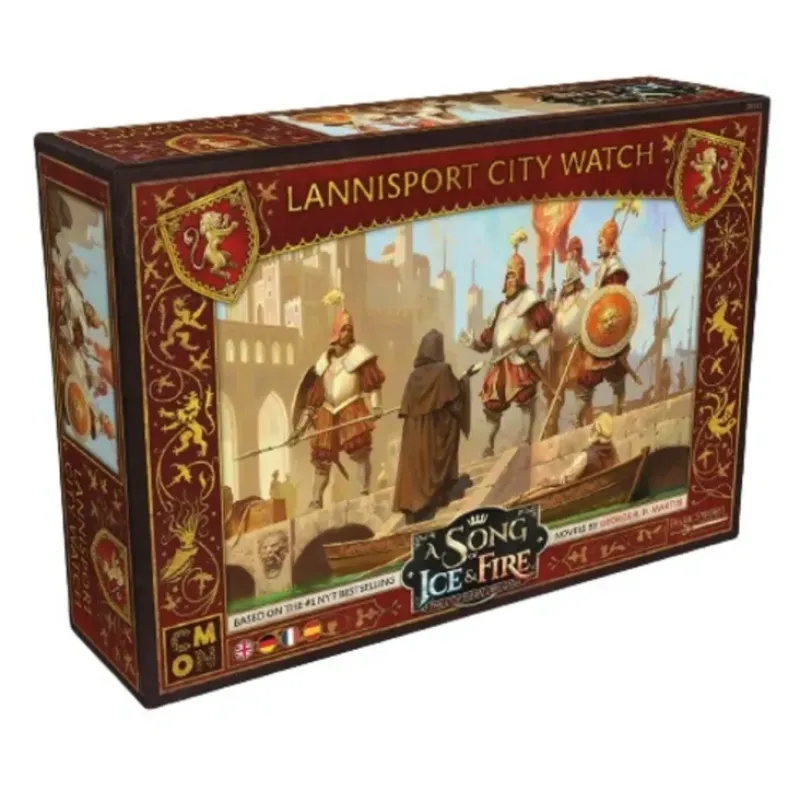 Shop All*A Song of Ice and Fire - Lannisport: Enforcers - Miniature Marvels: Airplane Models & Painted Dice