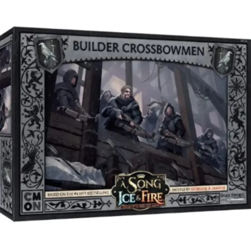 Shop All*A Song of Ice and Fire - Night's Watch: Builder Crossbowmen - Miniature Marvels: Airplane Models & Painted Dice
