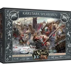 Shop All*A Song of Ice and Fire - Stark: House Karstark Spearmen - Miniature Marvels: Airplane Models & Painted Dice