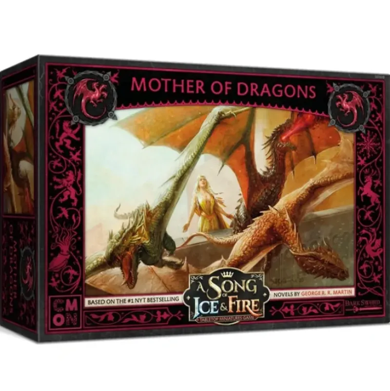 Shop All*A Song of Ice and Fire - Targaryen: Mother of Dragons - Miniature Marvels: Airplane Models & Painted Dice