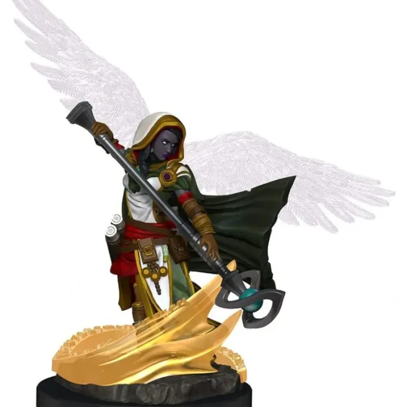 Miniature<Aasimar Female Wizard: Premium Figures - D&D Icons of the Realms WZK 93005 - Miniature Marvels: Airplane Models & Painted Dice