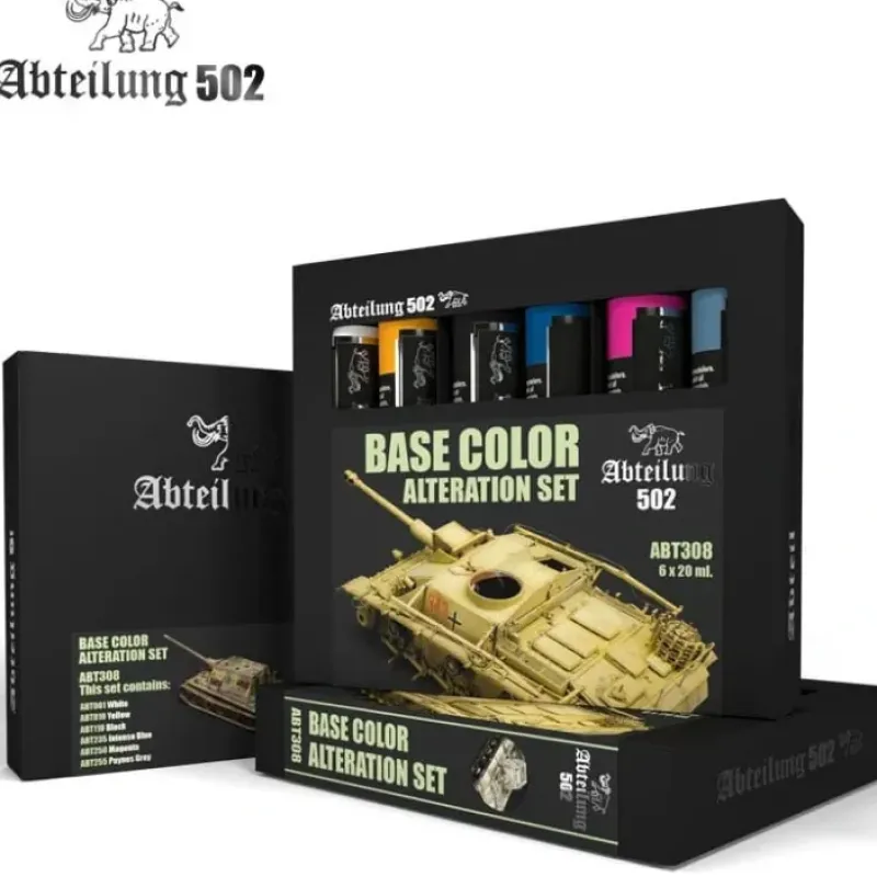 Paint<Abteilung 502: Base Color Alteration Set LTG AK-ABT308 - Miniature Marvels: Airplane Models & Painted Dice
