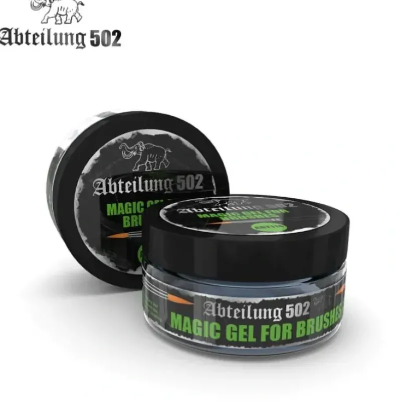 Shop All*Abteilung 502: Magic Gel for Brushes 75ml LTG AK-ABT114 - Miniature Marvels: Airplane Models & Painted Dice