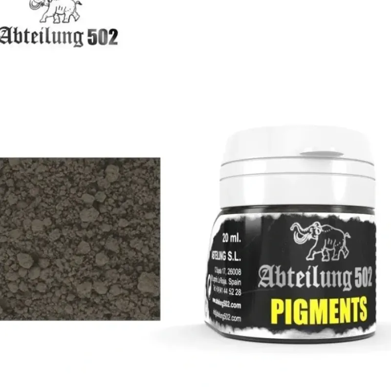 Paint<Abteilung 502: Pigments - Ashes Grey LTG AK-ABTP035 - Miniature Marvels: Airplane Models & Painted Dice