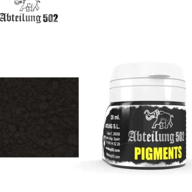 Paint<Abteilung 502: Pigments - Gun Metal LTG AK-ABTP231 - Miniature Marvels: Airplane Models & Painted Dice