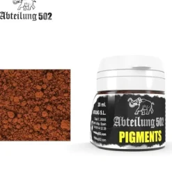 Paint<Abteilung 502: Pigments - Standart Rust LTG AK-ABTP025 - Miniature Marvels: Airplane Models & Painted Dice