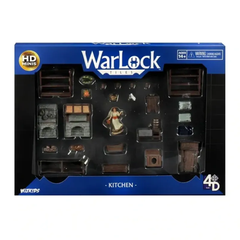 Miniature<Accessory - Kitchen: WarLock Tiles - WizKids 4D Settings WZK 16526 - Miniature Marvels: Airplane Models & Painted Dice