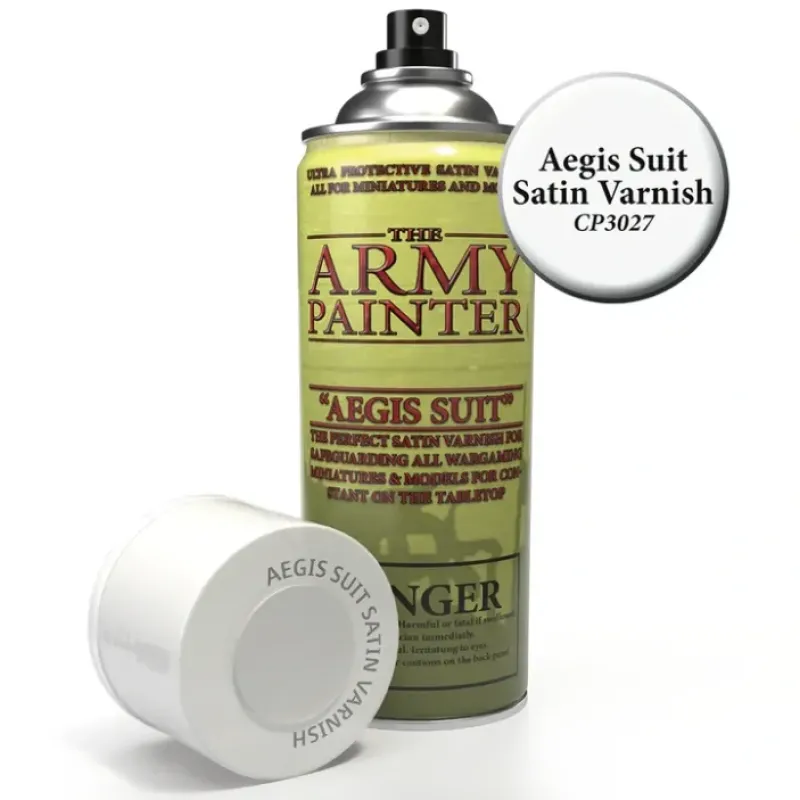 Paint<Aegis Suit Satin Varnish: Colour Primers TAP CP3027 - Miniature Marvels: Airplane Models & Painted Dice