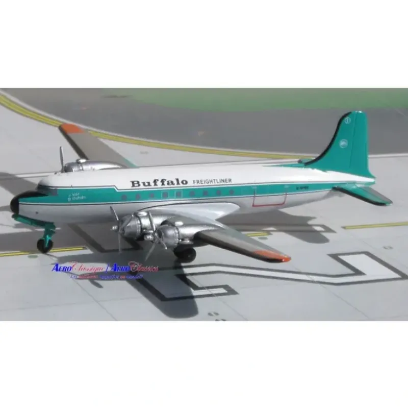 Airplane Model*Aero Classics 1:400 Buffalo Air DC-4 C-GPSH - Miniature Marvels: Airplane Models & Painted Dice
